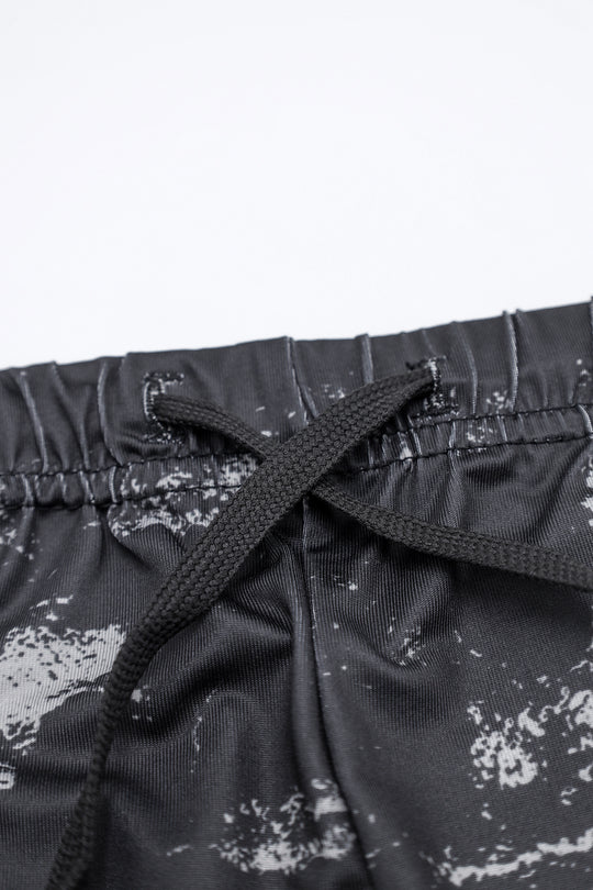 Agile Bodybuilding 4'' Shorts w Zipper Pockets - Brushed Black