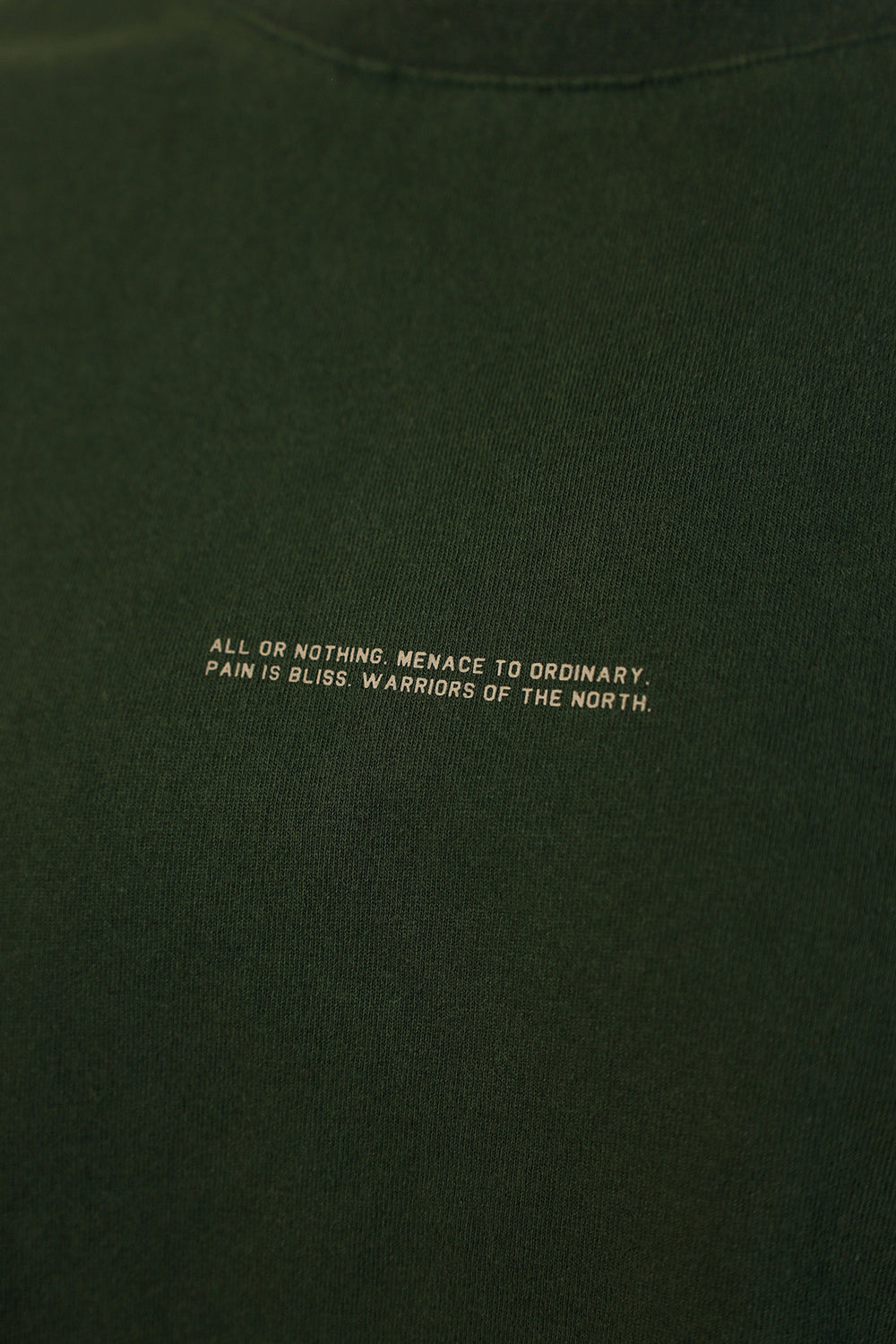 Box Cut Muscle Tee - Forest Green