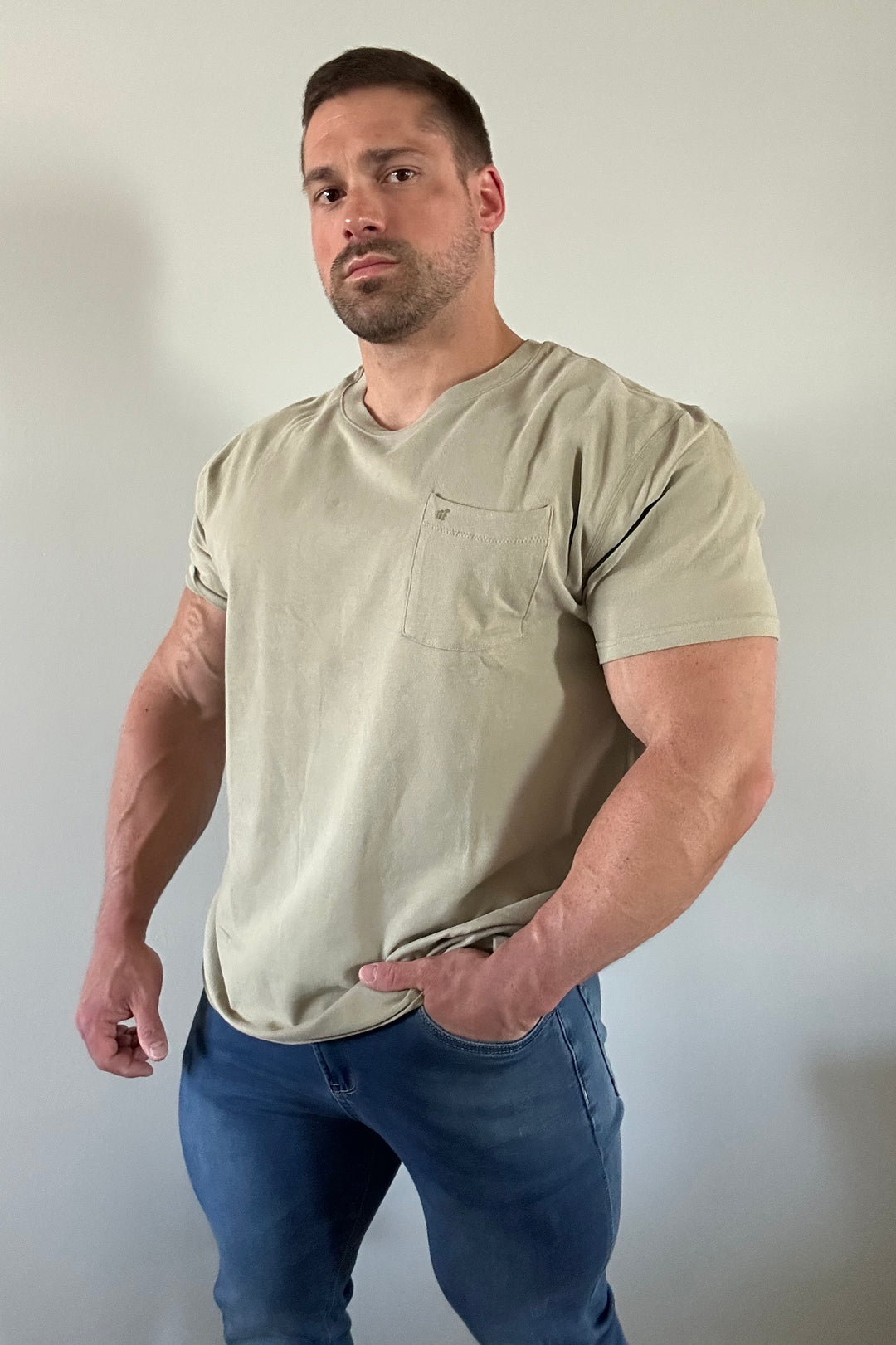 Classic Premium Pocket T-Shirt - Pistachio Green