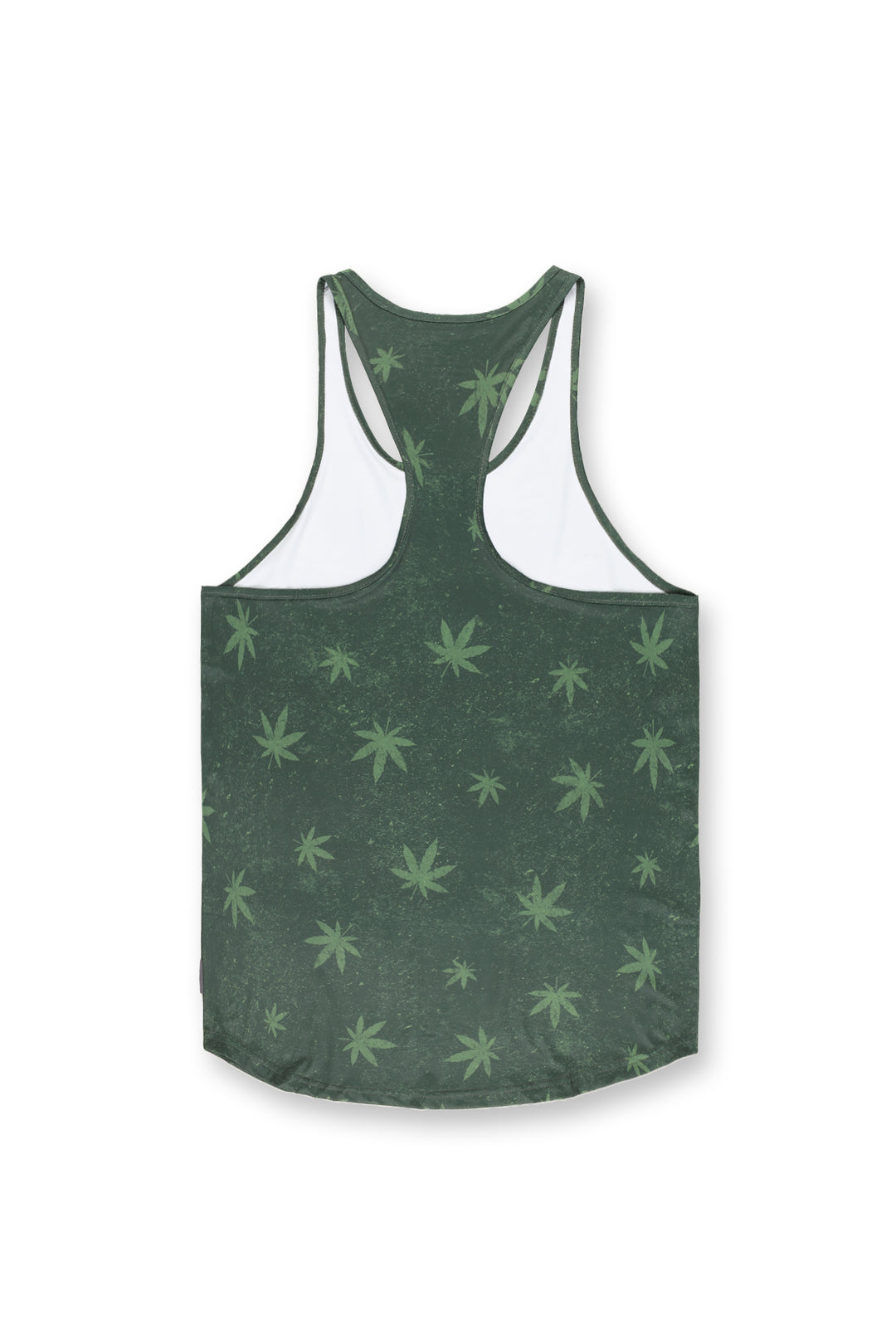 Graphic Muscle Stringer - Weed