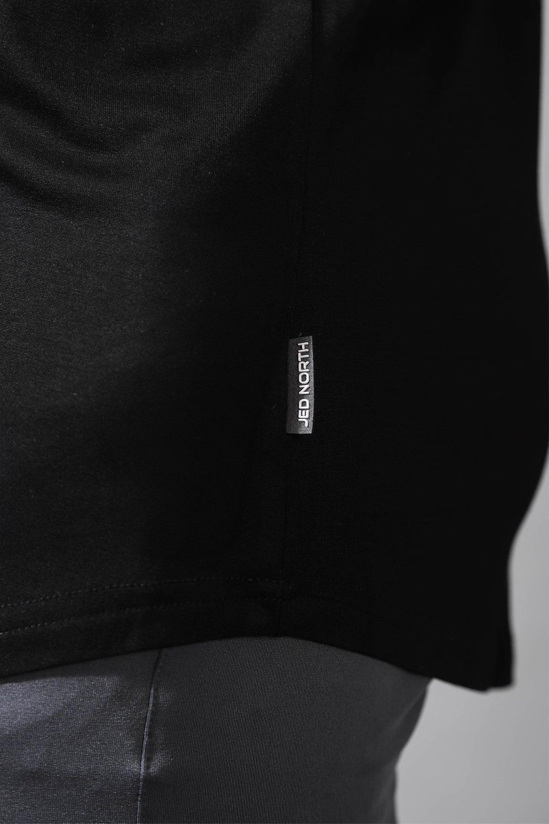 Classic Bodybuilding Racerback Stringer - Premium Black - Jed North