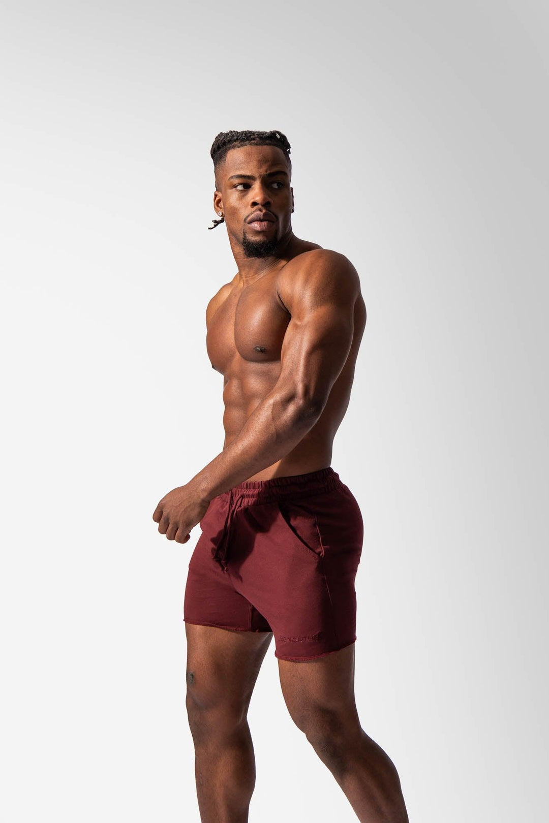 Motion Sweat Shorts for Men - Maroon JN-SHO Jed North