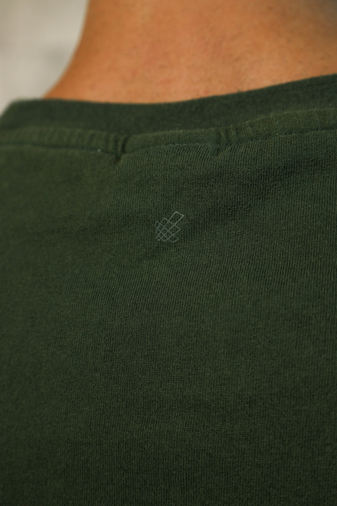 Box Cut Muscle Tee - Forest Green