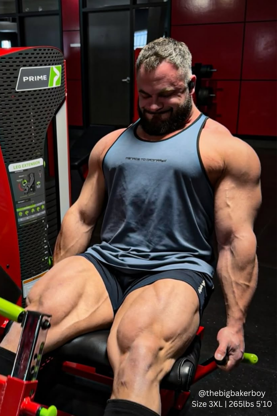 Fast-Dry Bodybuilding Workout Stringer - Gray with Black