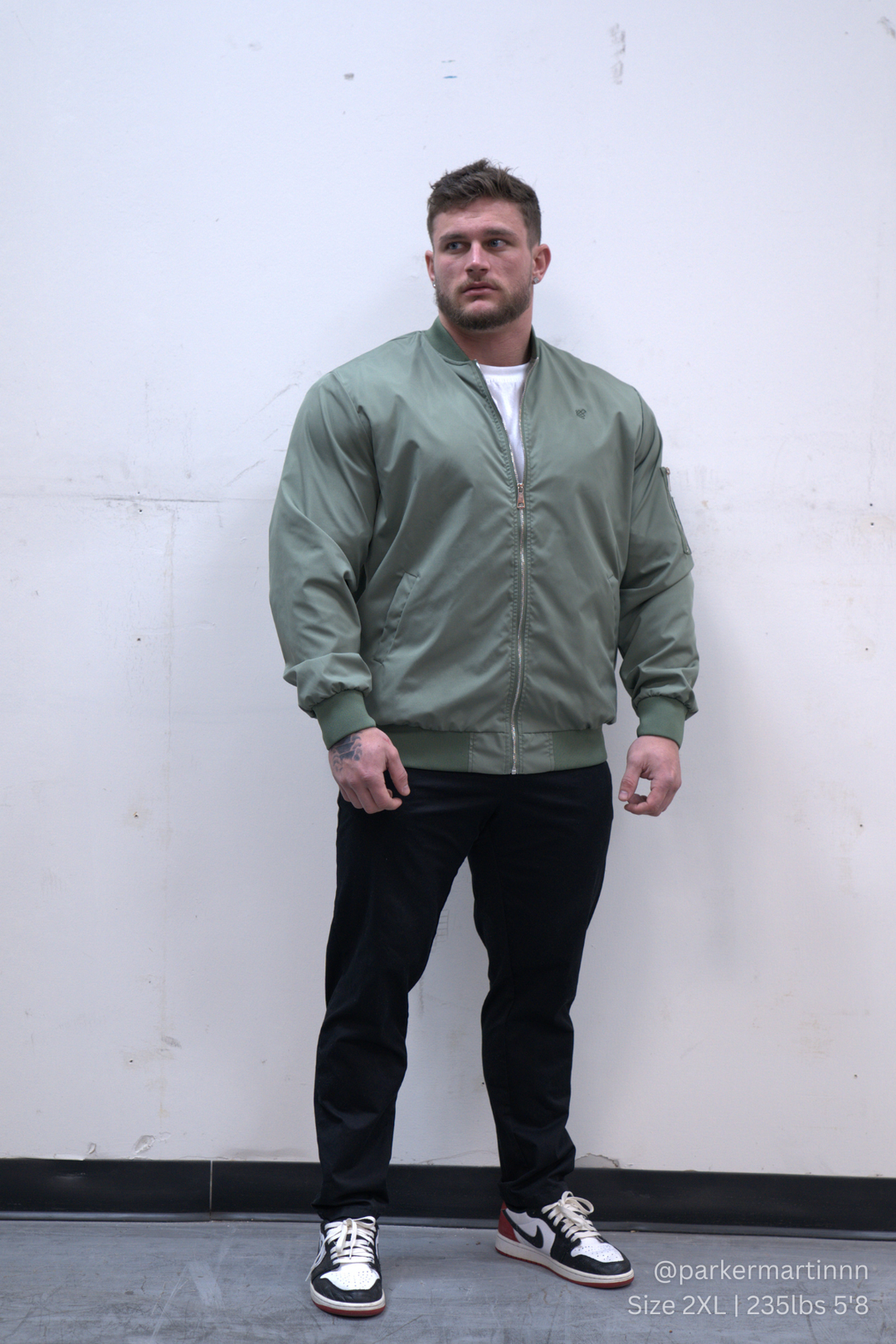 Northbound Water Resistant Bomber Jacket - Olive