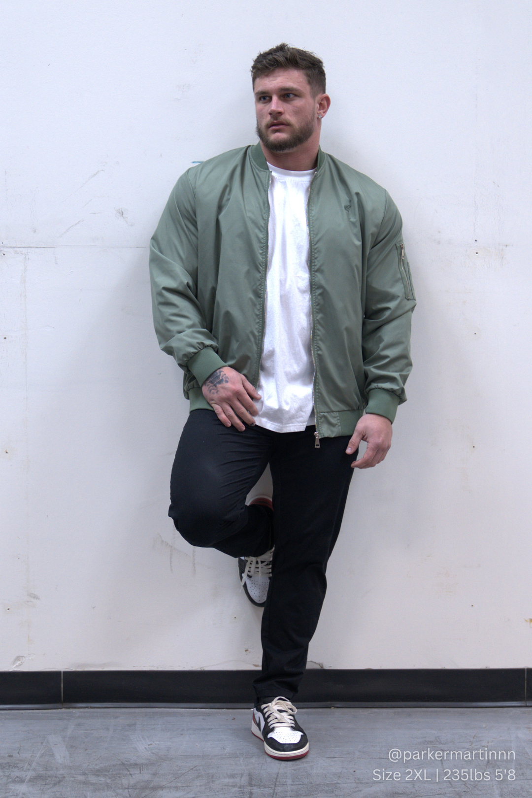 Northbound Water Resistant Bomber Jacket - Olive
