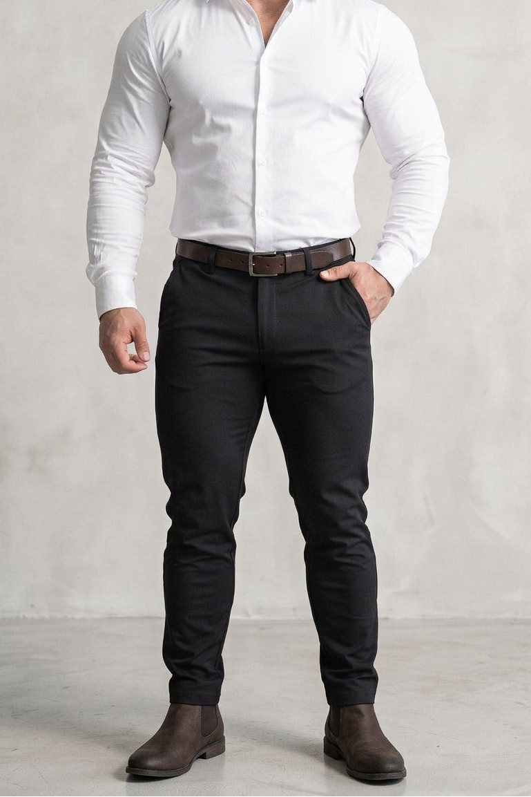 Hybrid Golf Pants - Black