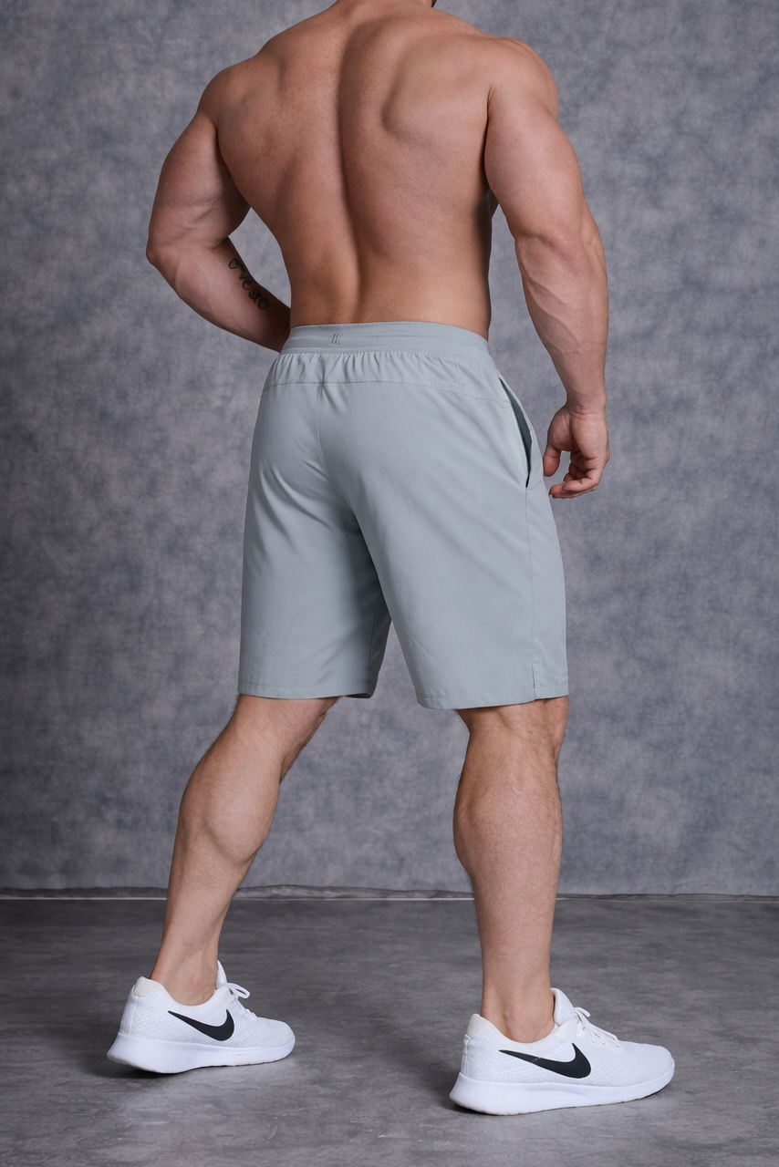 9" Side Cut Training Athletic Shorts - Glacier Gray