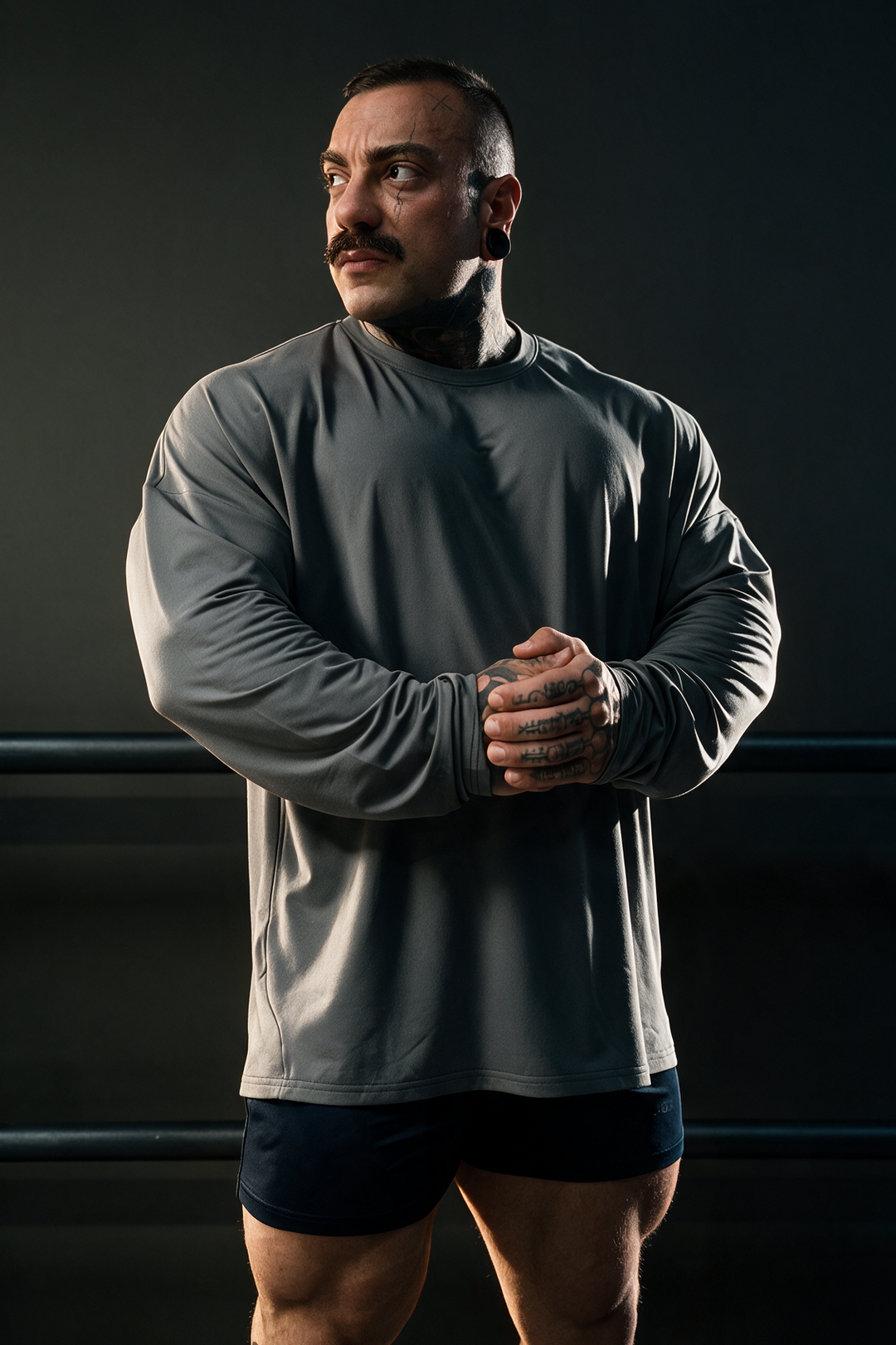 Base Performance Long Sleeve T-Shirt - Dark Gray