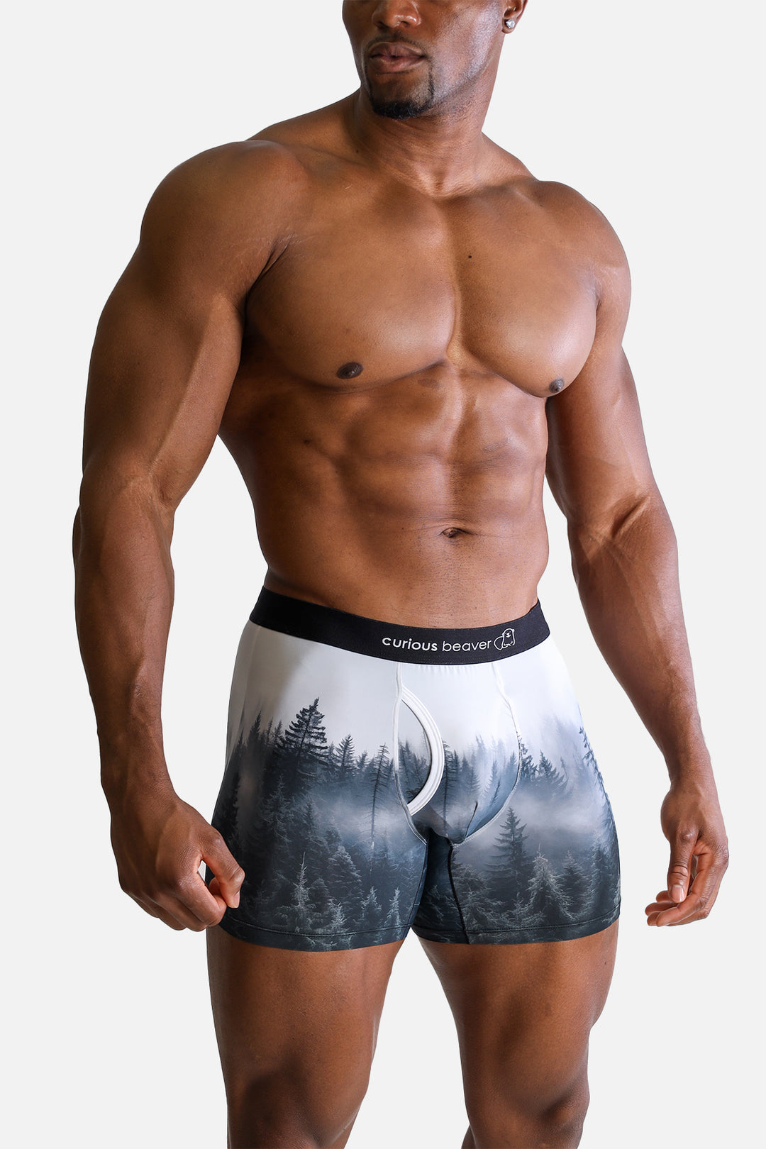 Men's Boxer Briefs - Forest