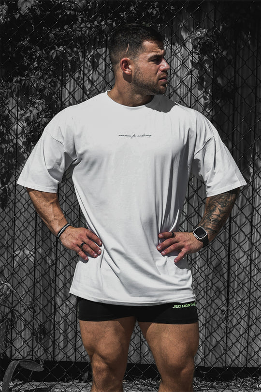 Energy Oversized T-Shirt - Cream