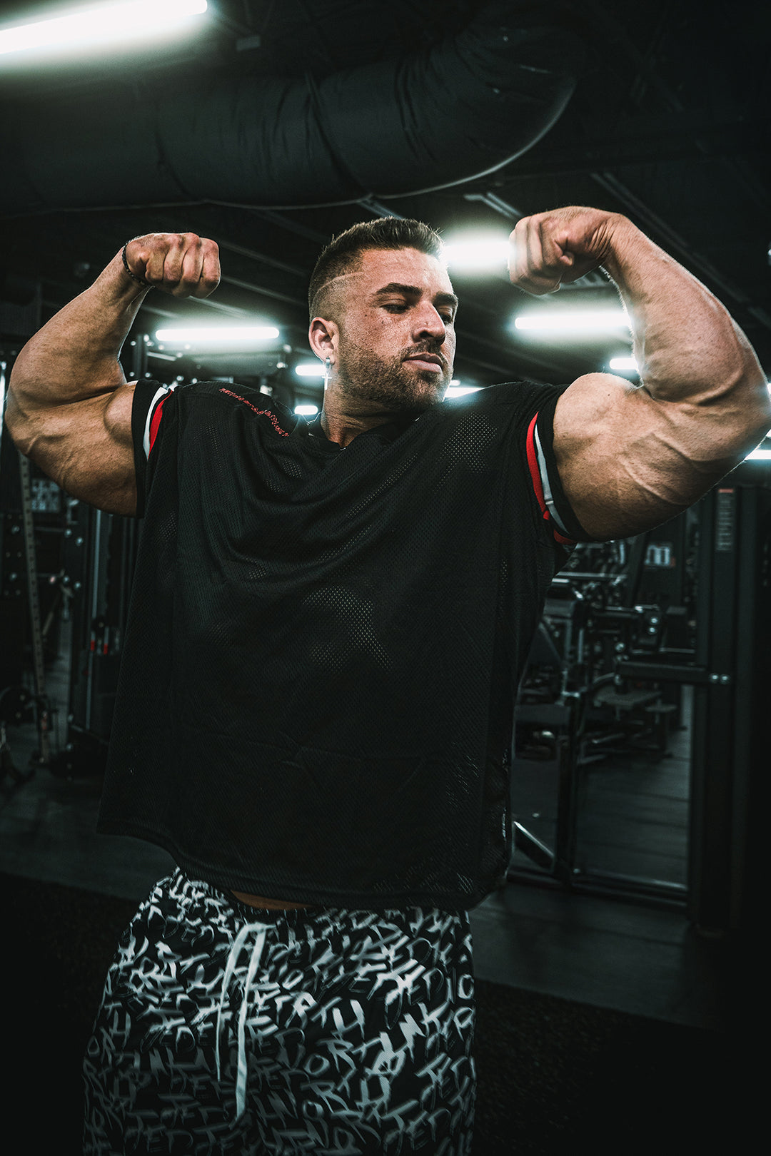 Jed North Warrior V-Neck Jersey - Black