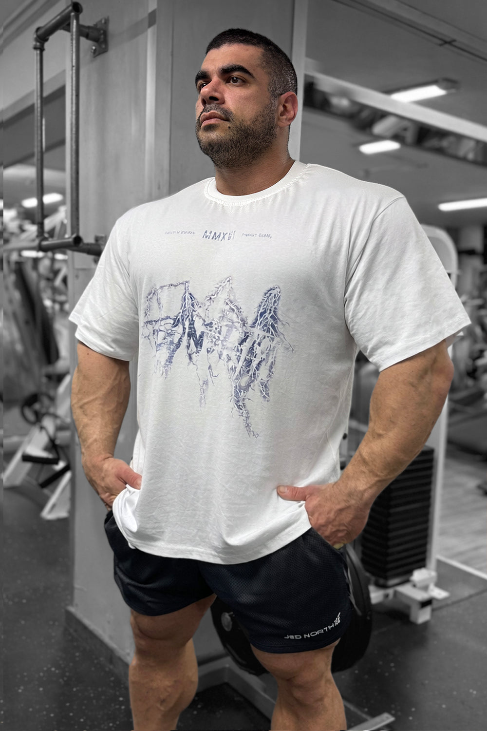 Vintage Oversized T-Shirt - Electric Logo