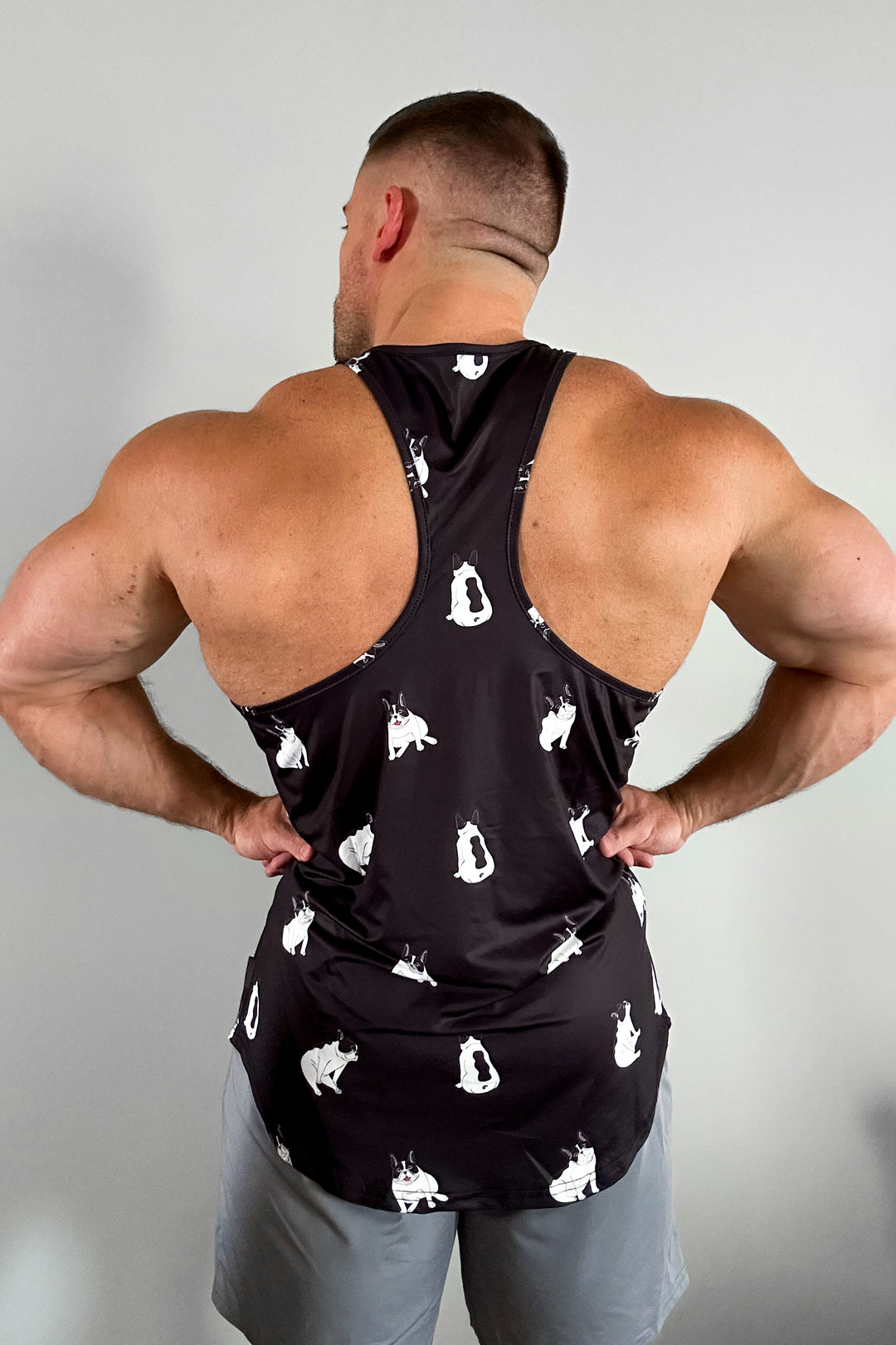 Graphic Muscle Stringer - Bulldogs