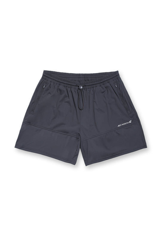 Fortis Zip Pocket Athletic Shorts - Black