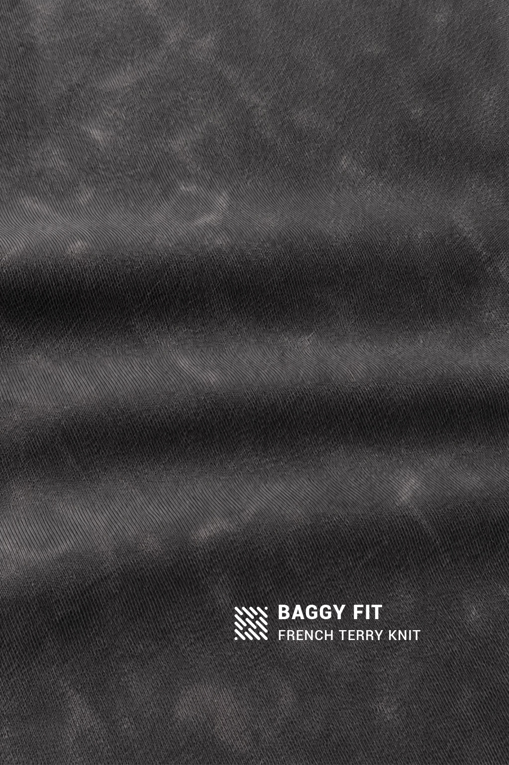 Loose Fit Comfort Joggers - Washed Black