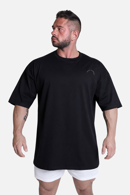 Energy Oversized T-Shirt - Black Menace to Ordinary