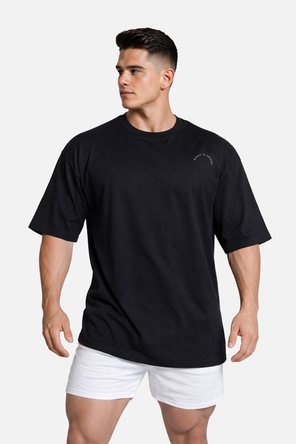 Energy Oversized T-Shirt - Black Menace to Ordinary