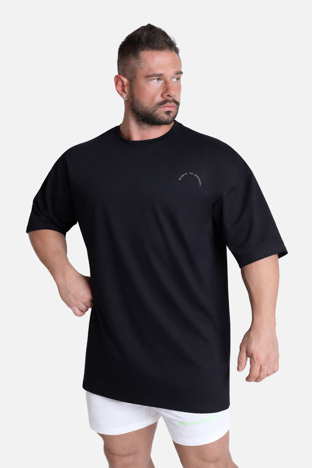 Energy Oversized T-Shirt - Black Menace to Ordinary