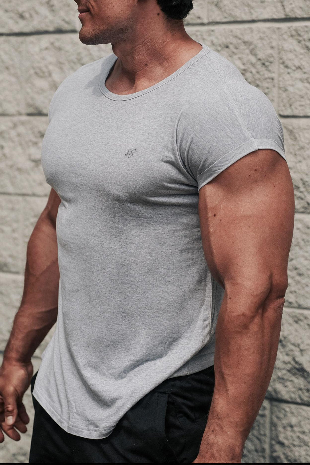 Evolve Cap Sleeve Muscle T-Shirt 2.0 - Light Gray