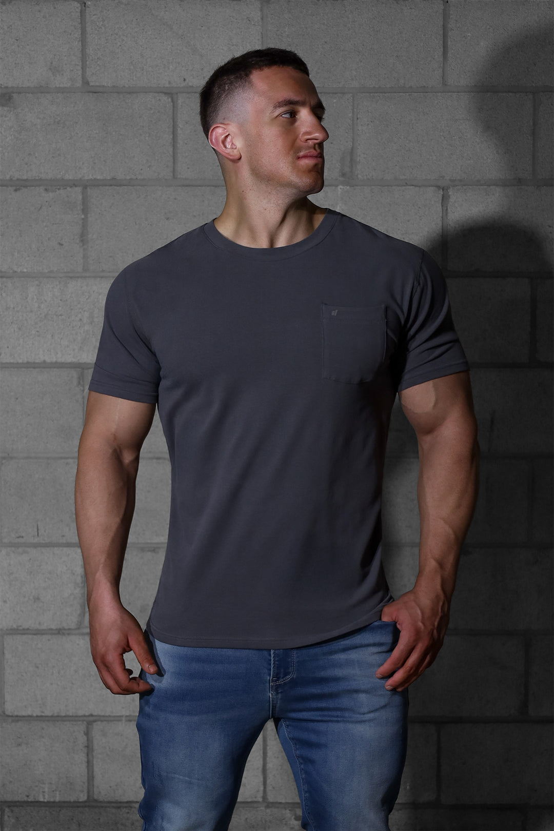 Classic Premium Pocket T-Shirt - Dark Gray