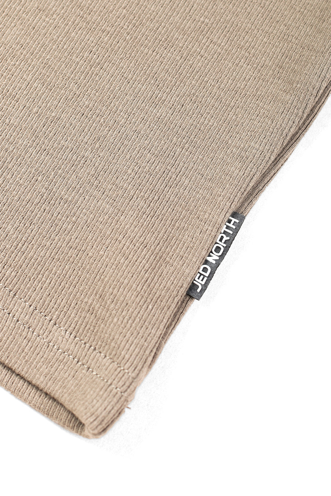 Ribbed Muscle Tank Top - Khaki