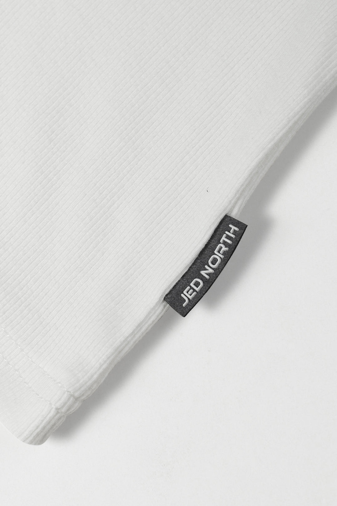 Ribbed Muscle Tank Top - White