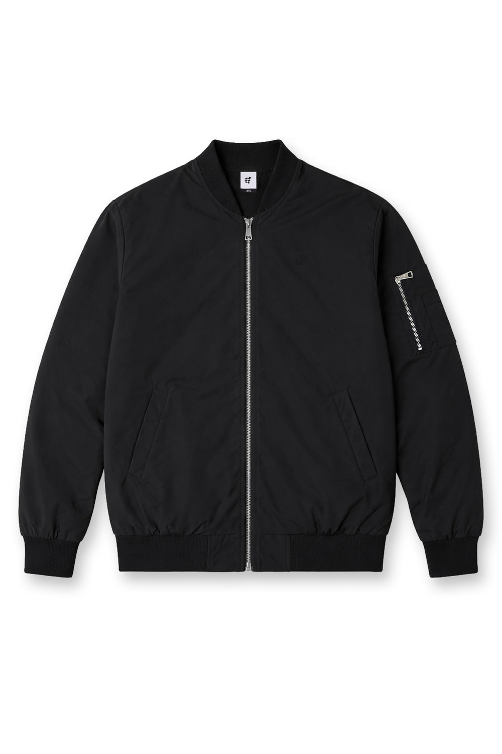 Men's Premium Bomber Jacket - Black