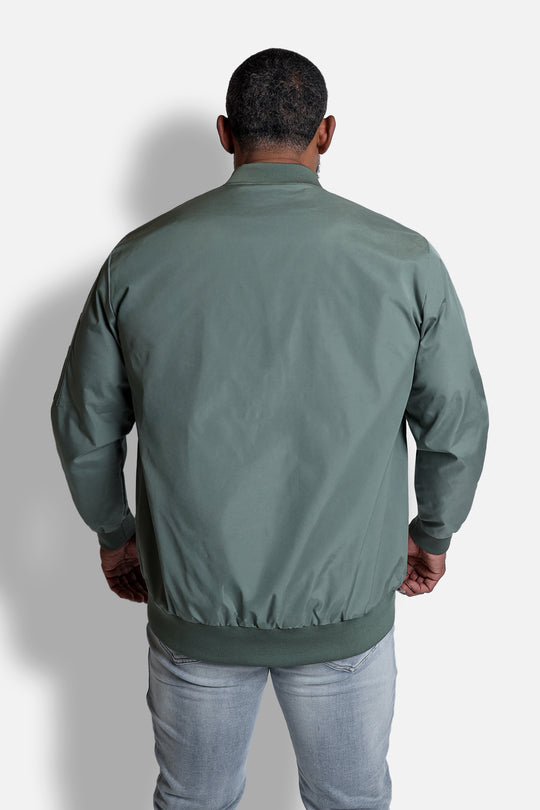 Northbound Water Resistant Bomber Jacket - Olive