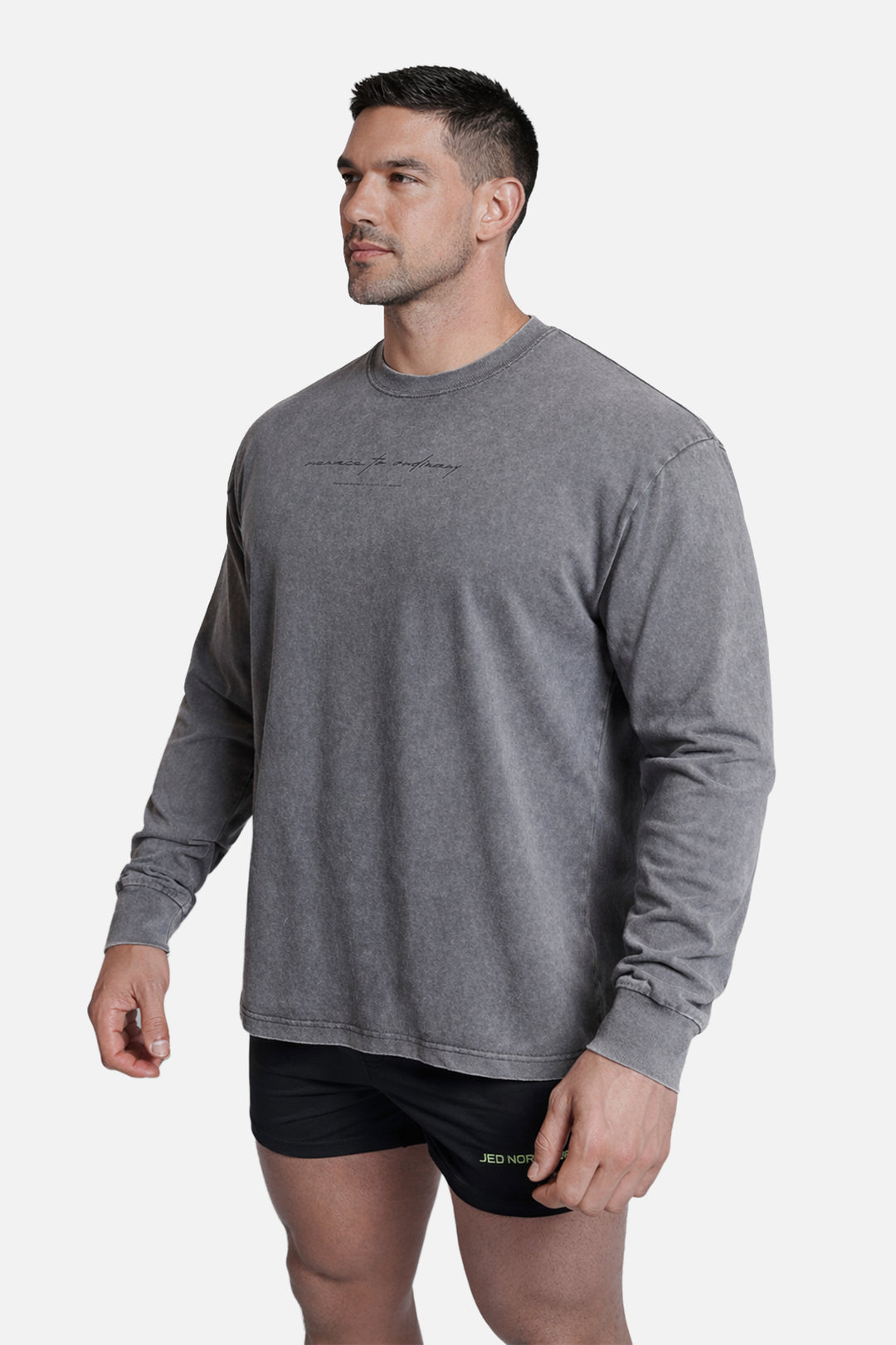 Vintage Wash Long Sleeve T-Shirt - Storm Gray