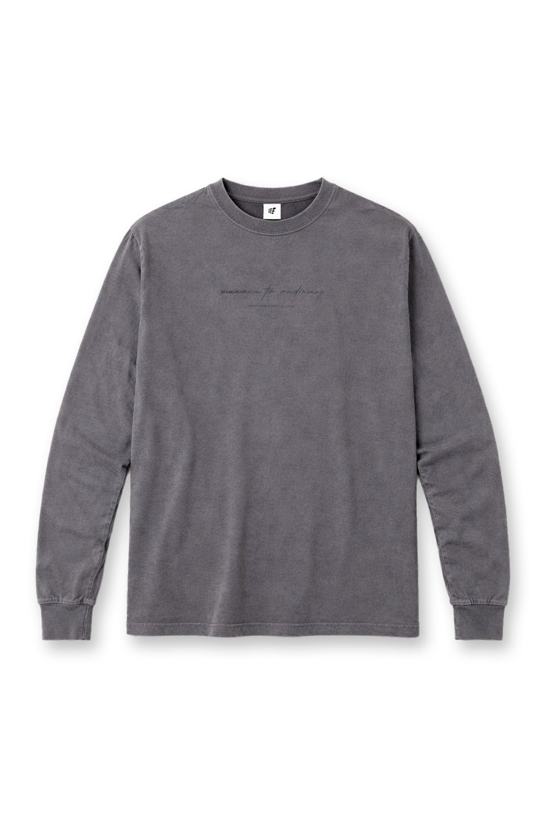 Vintage Wash Long Sleeve T-Shirt - Storm Gray