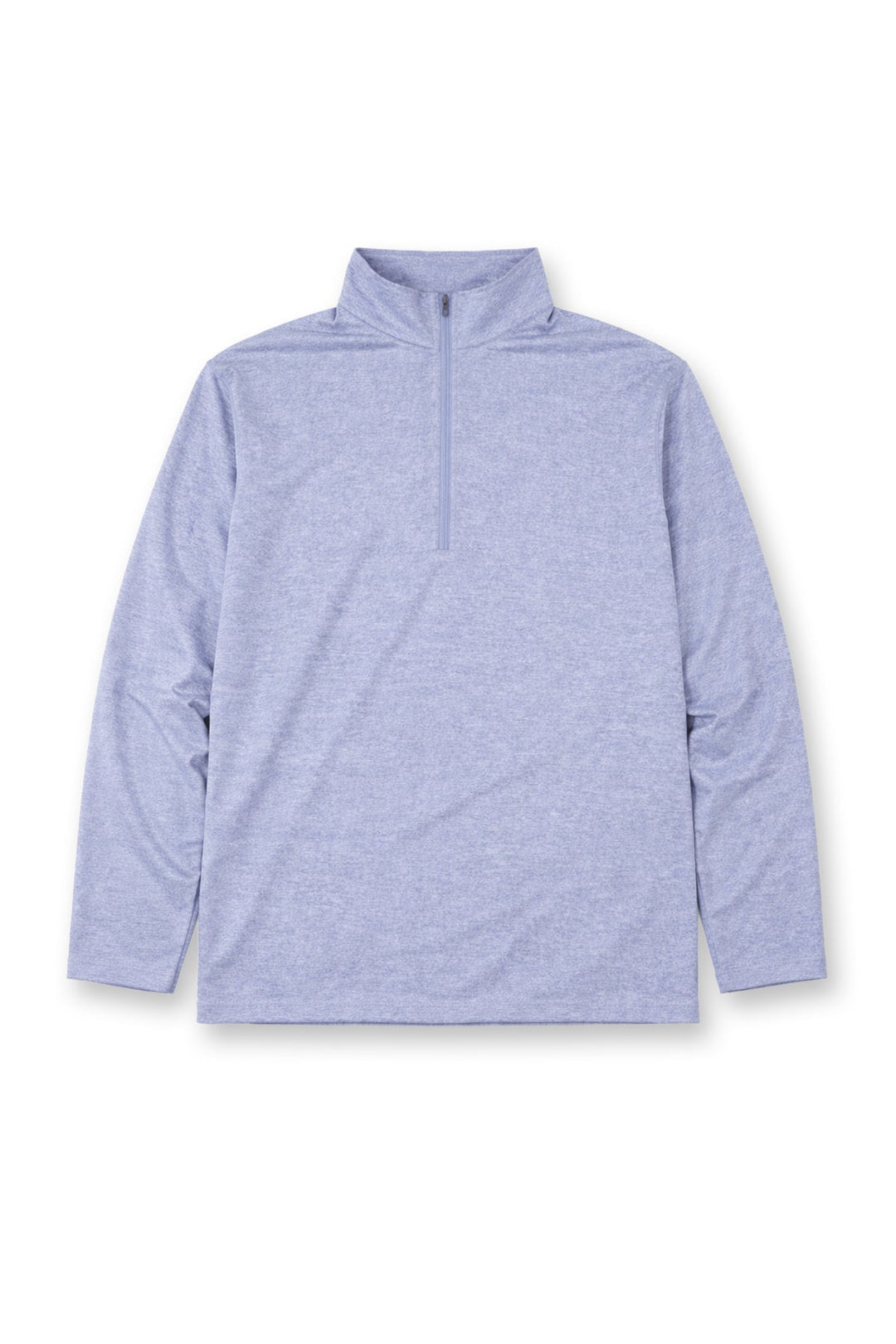 Quarter-Zip Training Long Sleeve - Heather Blue