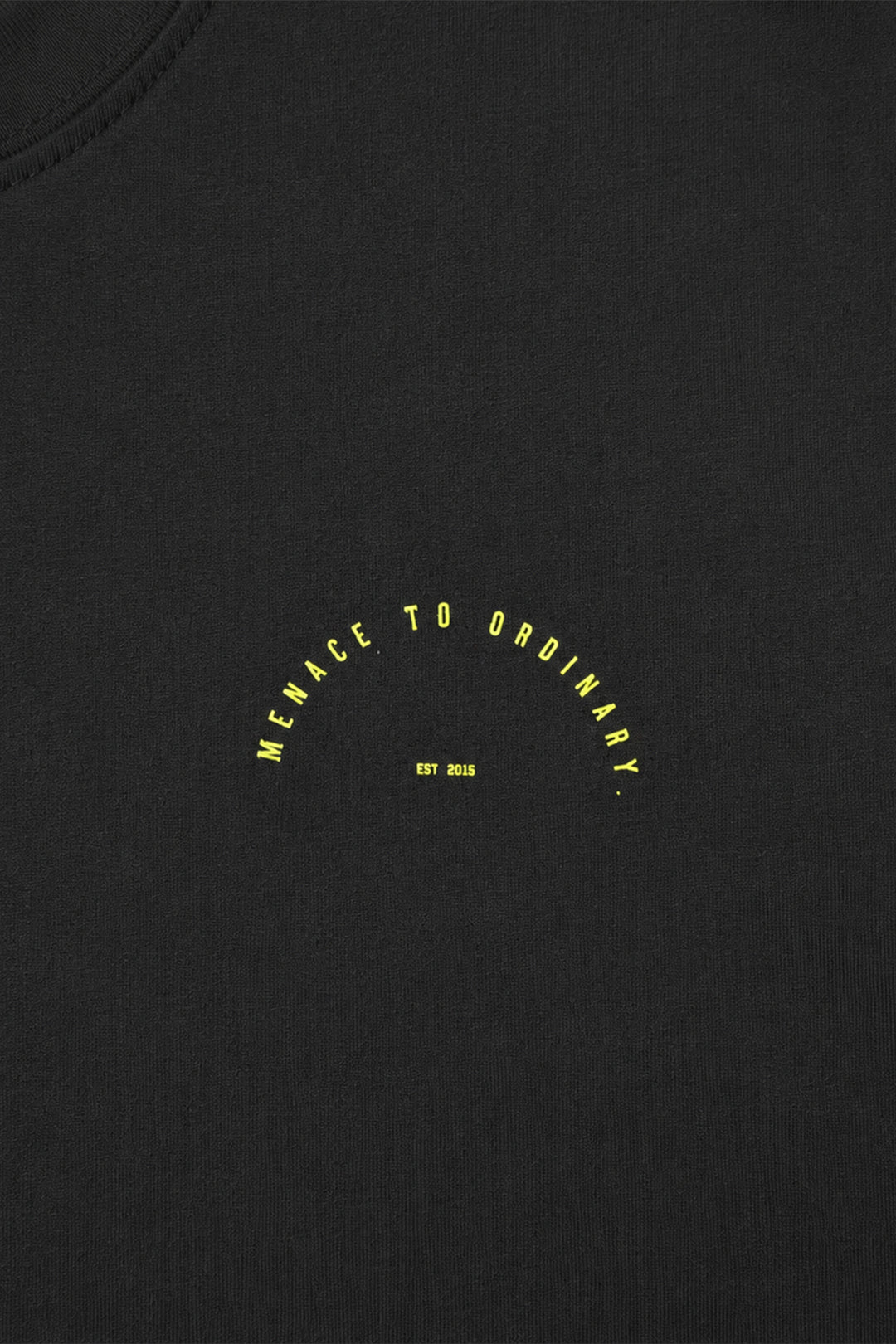 Back to Basics Casual Tee - Jet Black