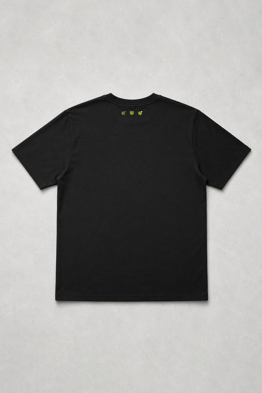Back to Basics Casual Tee - Jet Black