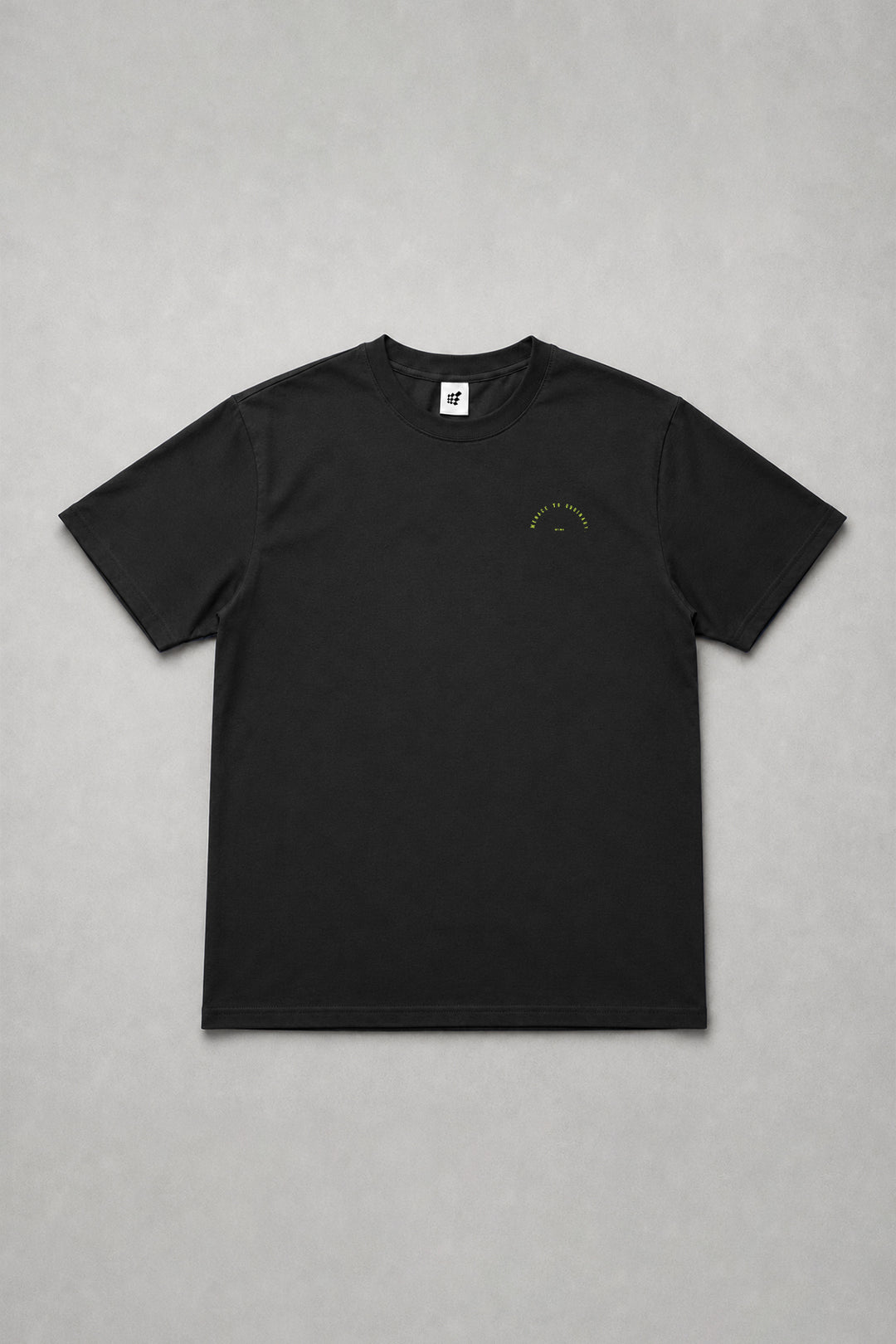Back to Basics Casual Tee - Jet Black