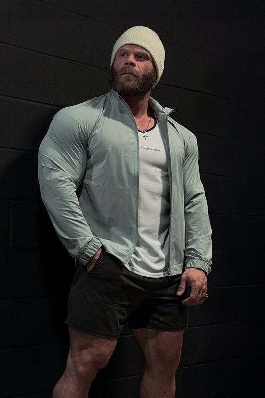 Full-Zip Training Jacket - Silver