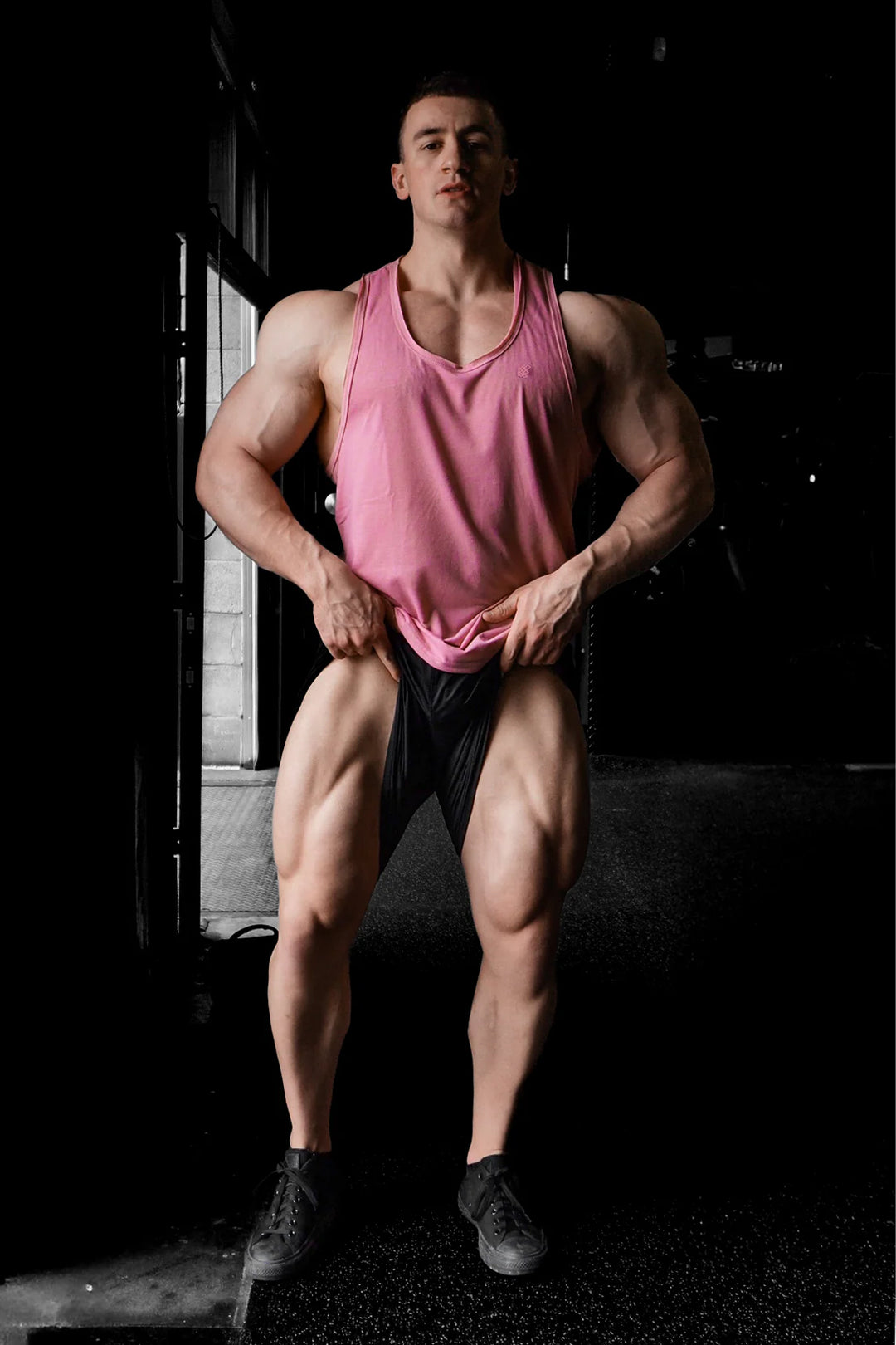 Vital Raw-Hem Tank Top 2.0 - Salmon Pink