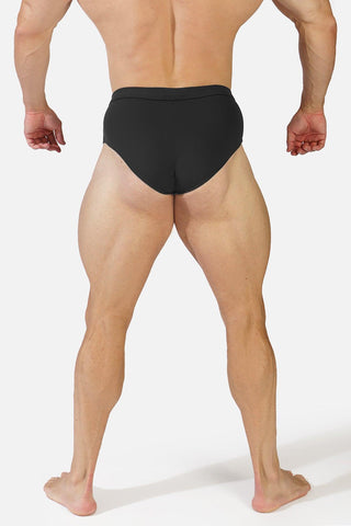 Matte Posing Trunks - Black - Jed North