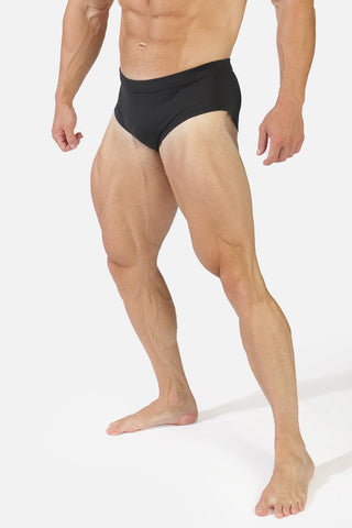 Matte Posing Trunks - Black - Jed North