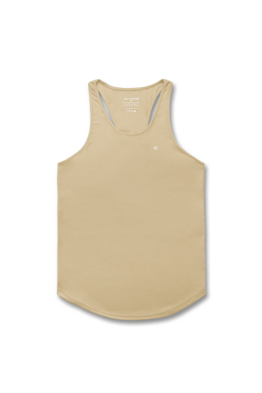 Dri-Fit Workout Bodybuilding Stringer - Khaki - Jed North